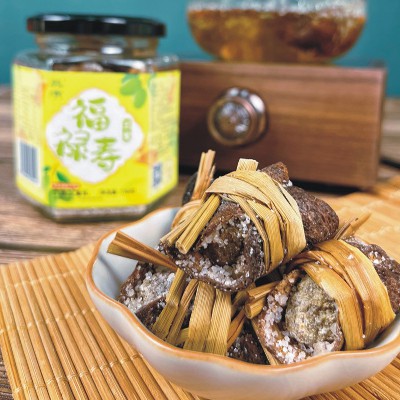 純手工廣東三寶扎陳皮咸欖潤喉茶 新會特產(chǎn)10年天馬圈枝大紅皮